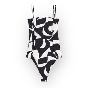H&M High Leg One Piece Swim Suit M